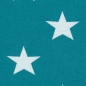 Preview: Jersey Swafing - Sterne - 3,5 cm - Petrol